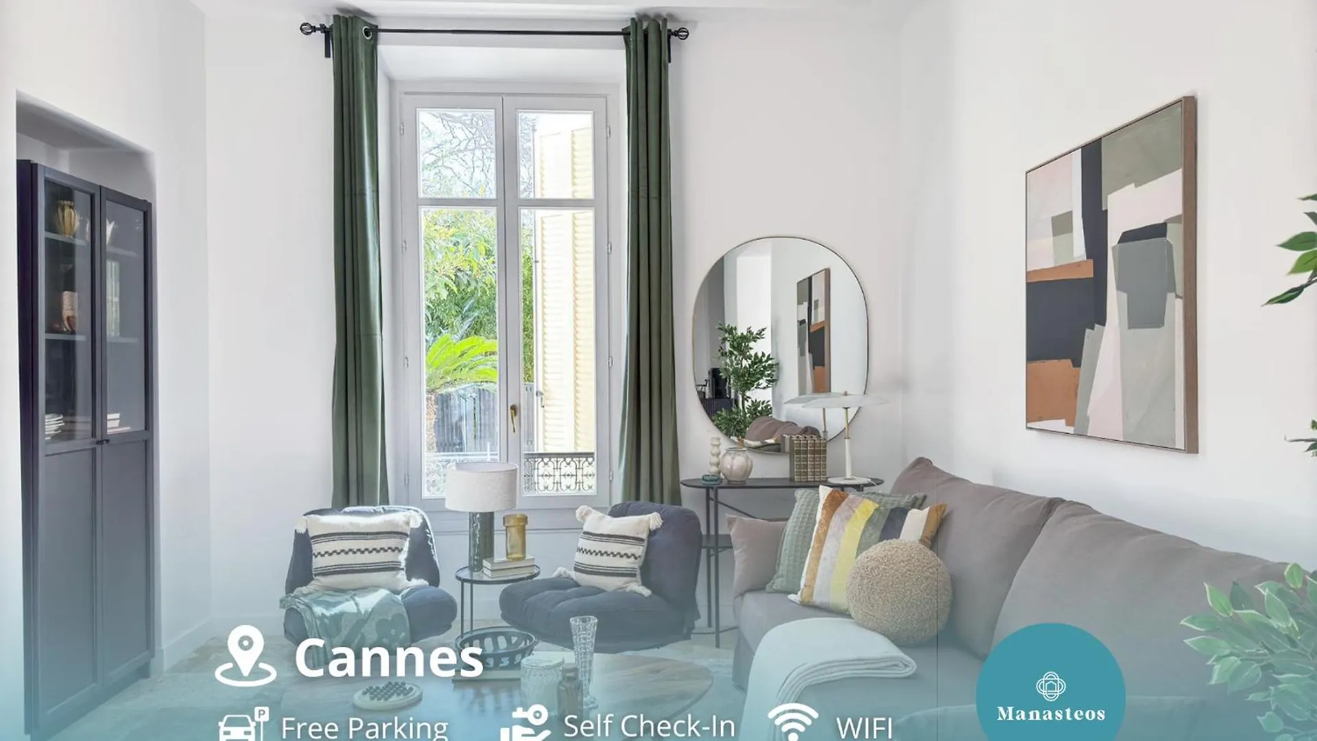 Grand Appartement Renove - Jardin Et Parking - Cz Cannes