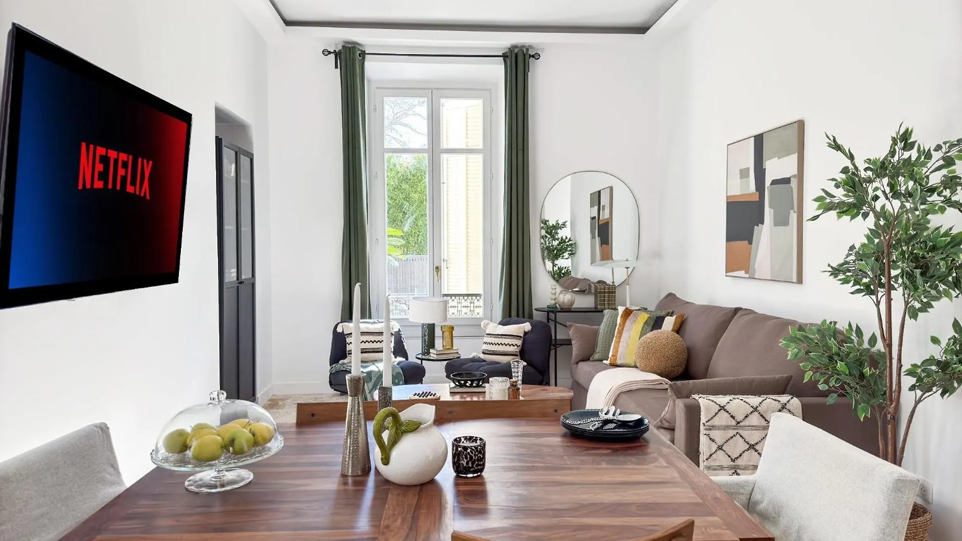 Apartment Grand Appartement Renove - Jardin Et Parking - Cz Cannes
